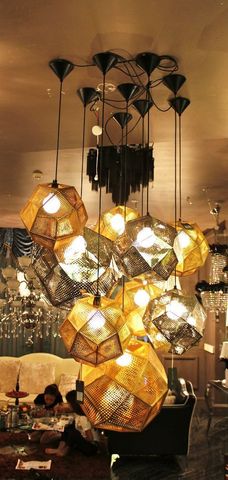 люстра TOM DIXON ETCH 9 lamps