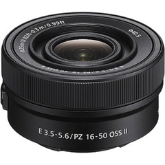 Sony E PZ 16-50mm f/3.5-5.6 OSS II Black
