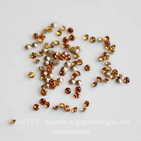 1028 Стразы Сваровски Topaz PP 6 (1,3-1,35 мм), 20 штук ()