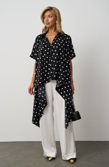 Блуза POLKA DOT удлиненная