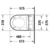 Duravit Duravit SensoWash Starck 612000012000320 Сиденье для унитаза-биде