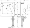 Ideal Standard Cerafine O BC555XG Однорукоятковый смеситель для умывальника без донного клапана