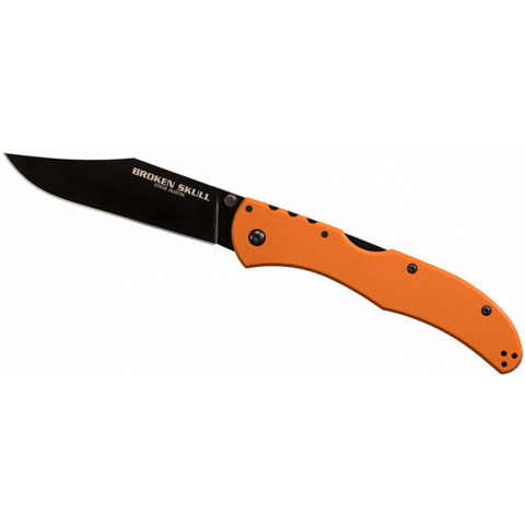 Складной нож Cold Steel 54SBOR Broken Skull 1 Orange