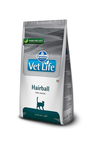 Farmina Vet Life Hairball для кошек для выведения комочков шерсти из кишечника 400 гр