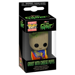 Брелок Funko Pocket POP! I Am Groot Groot With Cheese Puffs