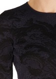 Платье из вискозы и шелка ALEXANDER MCQUEEN
