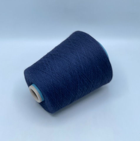 Servizi e seta,  Bali, 2/28 1400м/100гр, 50% Меринос, 50% Хлопок, Синий(285), арт.38085