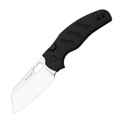 Фото Складной нож Kizer C01C 2.9 BS, сталь ELMAX, рукоять алюминий, черный