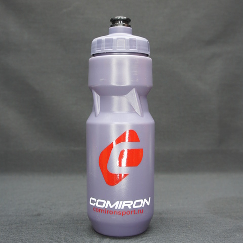 Фляга для велосипеда Comiron 710мл серая без колпачка