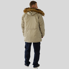 Парка Alpha Industries N-3B Slim Fit Dark Khaki (Светло - зеленая)
