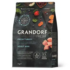 Сухой корм GRANDORF FRESH DOG Turkey MINI, индейка с бататом для собак мелких пород, для особо аллергичных собак 1кг