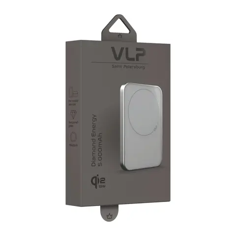 Повербанк VLP Diamond Energy 5000 мА·ч белый