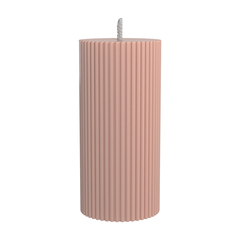 Декоративная свеча 7х15см SCANDYLAB Empire Beige SL-EM02