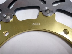 Диск тормозной передний на YAMAHA YZF R3 320, MT03  ABS 320, YZF R6, FZ6, XJ6 DIVERSION, MT03  660, MT-09 / ABS 850, TRACER 900, XSR ABS золотой
