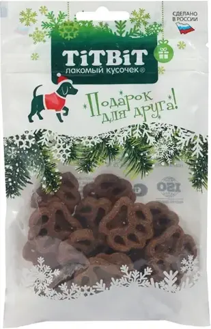 Titbit лакомство для собак мягкие снеки с бараниной 70г
