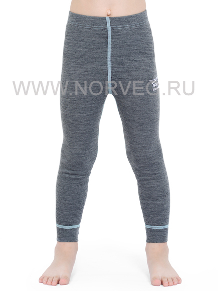 Термобелье комплект из шерсти мериноса Norveg Soft Grey детский - 3