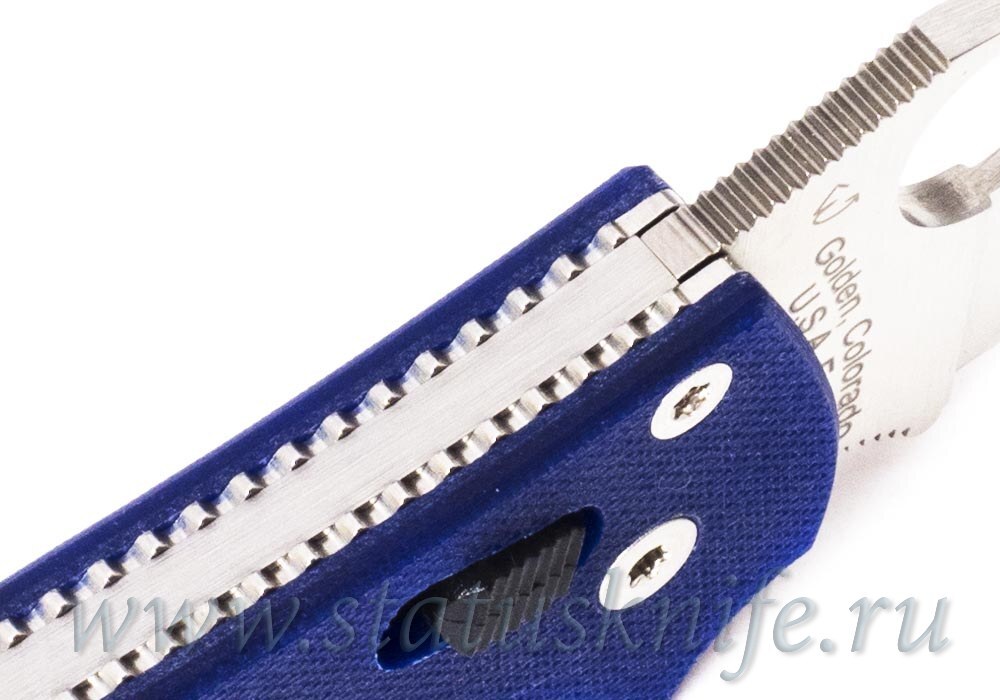 Нож Spyderco Manix 2 S110V темно-синяя рукоять C101GPDBL2