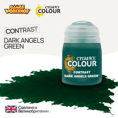 Краска акриловая Citadel Contrast: Dark Angels Green (18Ml)
