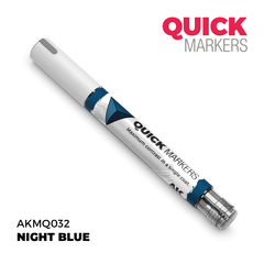 Акриловый маркер AK Interactive Quick Marker Night Blue