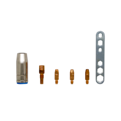 Горелка MW-25 Flex (3m / Air / Euro) с гибким гусаком