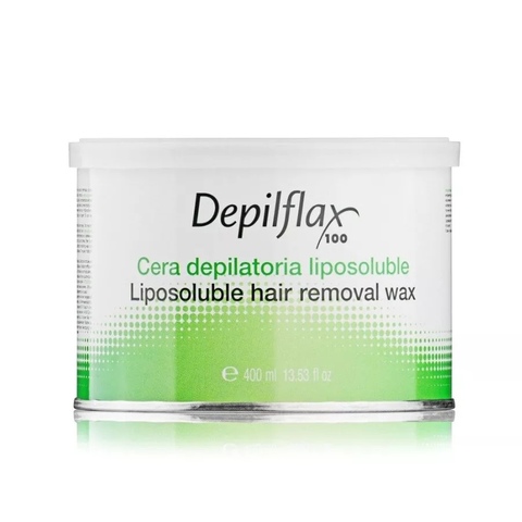 Depilflax Теплый воск в банке Азуленовый 400мл Акция!