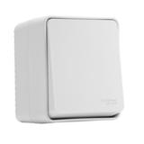 AtlasDesign PROFI IP54 О/У 1-клавишный ВЫКЛЮЧАТЕЛЬ 10 АХ, БЕЛЫЙ — фото 5