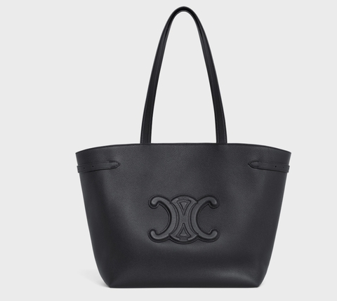Сумка Celine MEDIUM CABAS ANAÏS CUIR TRIOMPHE черная