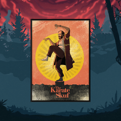 Постер "Stranger Things: Karate Skuf"