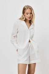 Комплект женский с шортами ARUELLE ELARA SET | Слоновая кость