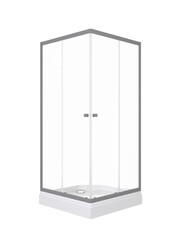 Душевое Ограждение Triton Вента-Графит 100*100