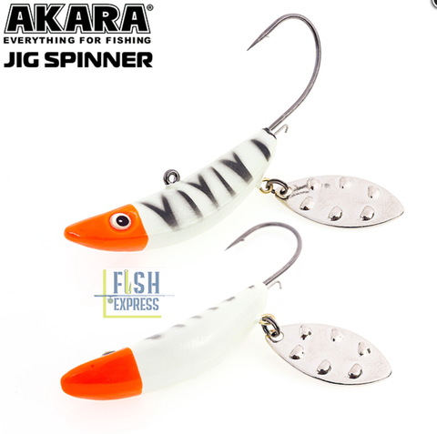 Приманка Akara Jig Spinner 40 мм 22 гр. 06p (фосфорный)