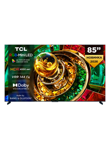 Телевизор TCL 85" 85RM9L 4K Ultra HD 144Hz