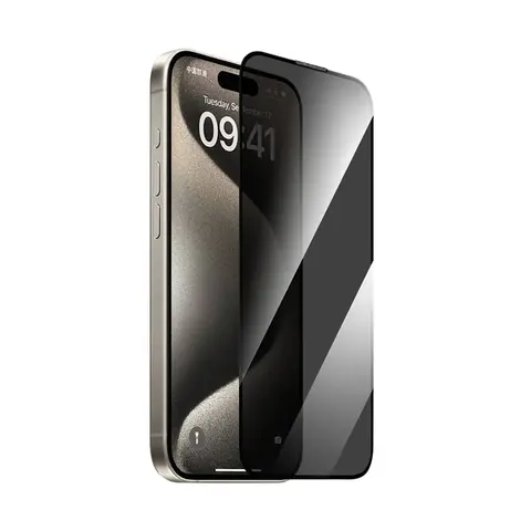 Защитное стекло-антишпион WiWU iPrivacy для iPhone 16 / 15
