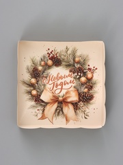 Коробка для печенья «Исполнения желаний», 15×15×3 см