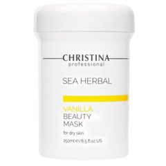 Christina Masks: Маска красоты для сухой кожи лица «Ваниль» (Sea Herbal Beauty Mask Vanilla for dry skin)
