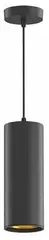 Св-к Gauss LED HD035 Overhead подвесной цилиндр 12W 920lm 4100K 79*200mm 170-240V IP20 черный золото