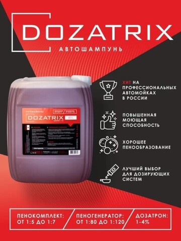 Автошампунь Himprofline Dozatrix 20Л