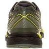Кроссовки внедорожники мужские Asics Gel Fujitrabuco 6 черные-желтые (Распродажа) - 3