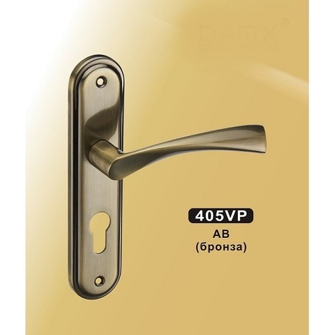 Ручки на планке DAMX 405VP AB бронза