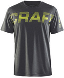 Футболка беговая мужская Craft Prime Run Logo Grey