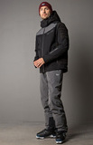 Элитный горнолыжный костюм 8848 Altitude Dimon Jacket Venture Black-Grey Melange 18 мужской