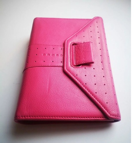 Кожаный органайзер Cross Personal, Autocross Leather Collection ™, Pink (AC234-7 )
