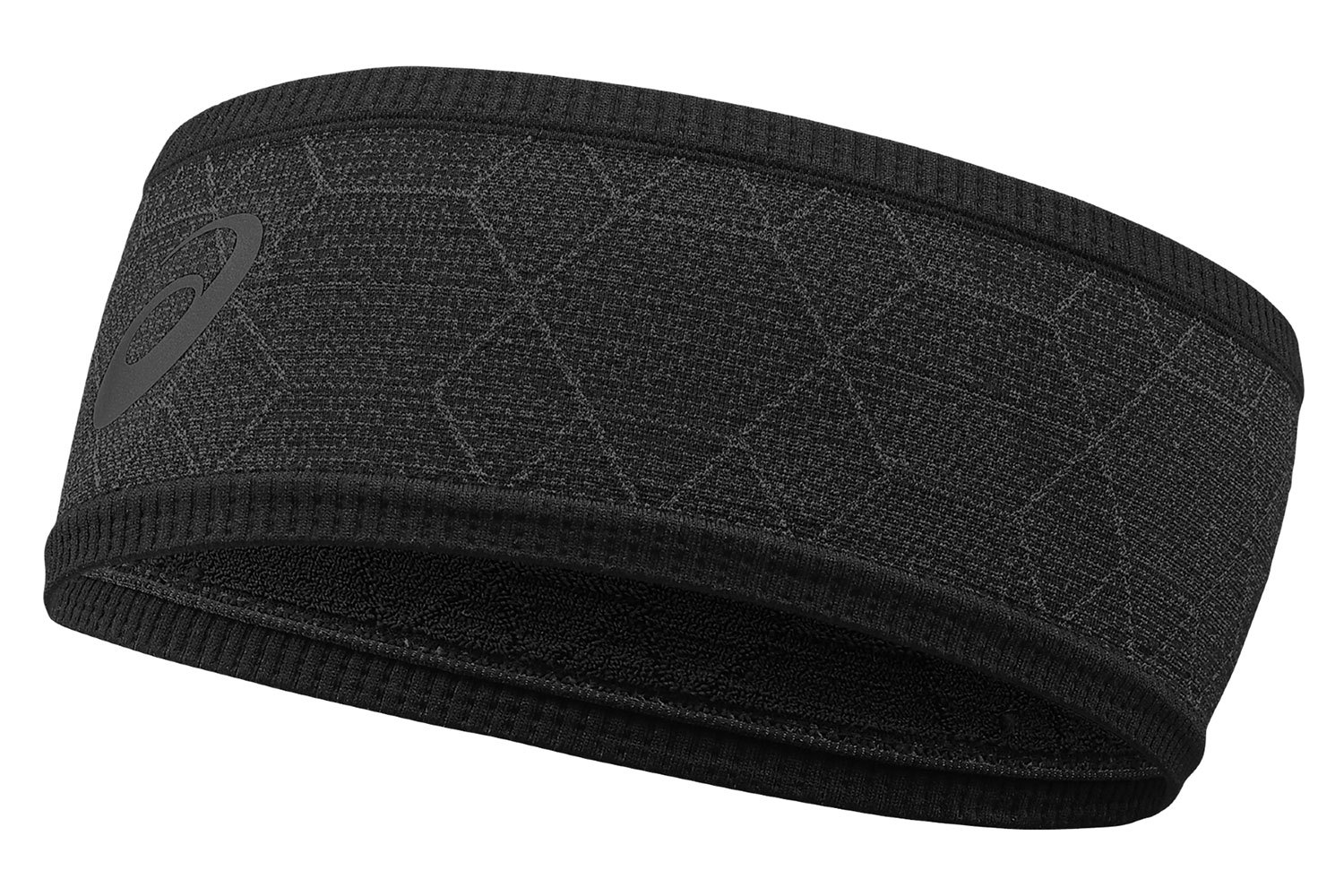 Повязка на голову Asics Headband Graphic черная
