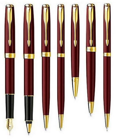 Ручка шариковая Parker Sonnet Mini K239 Red GT (S0812370)