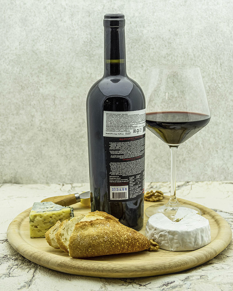Вино Alluria Гранд Резервное Красное Сухое 2015 г.у. 14,5%, 0,75 л, Армения
