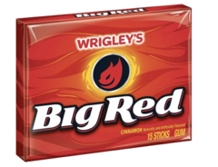 Жевательная резинка Big Red Wrigley