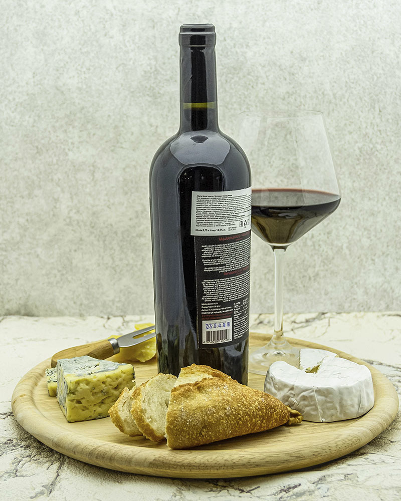 Вино Alluria Гранд Резервное Красное Сухое 2015 г.у. 14,5%, 0,75 л, Армения