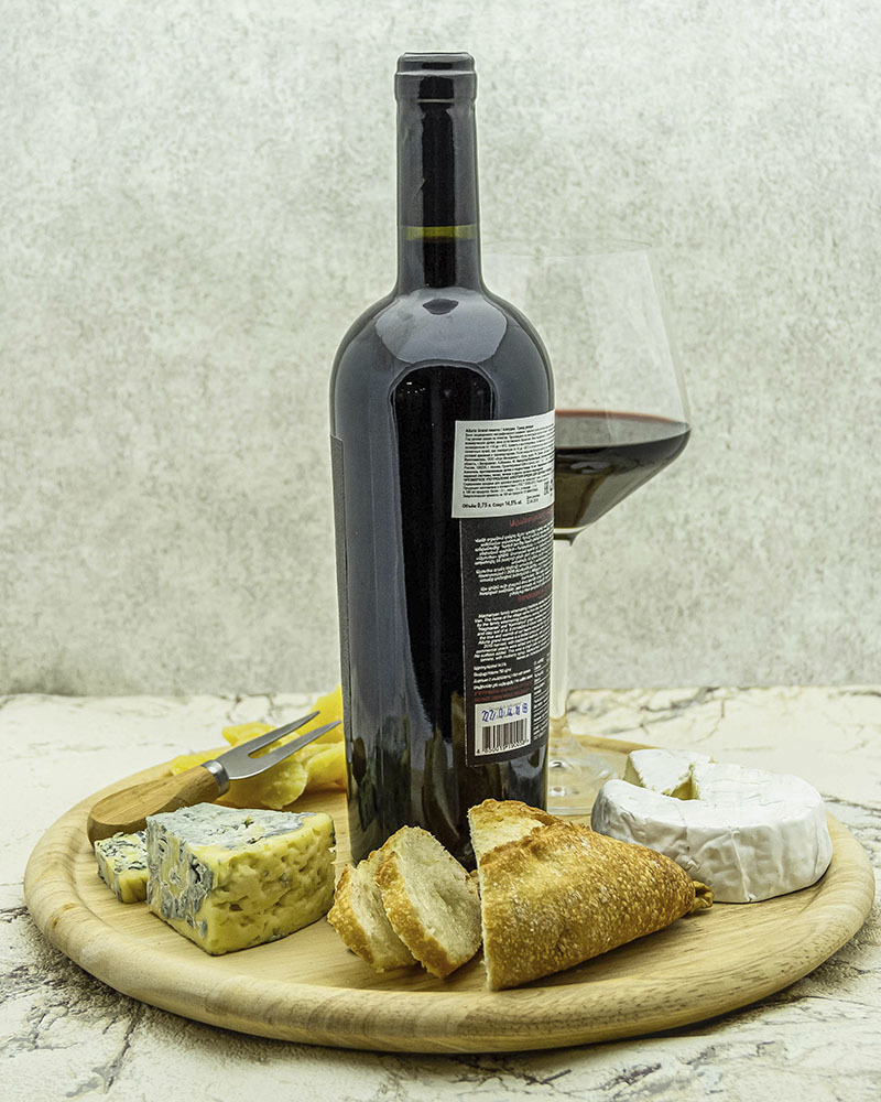 Вино Alluria Гранд Резервное Красное Сухое 2015 г.у. 14,5%, 0,75 л, Армения