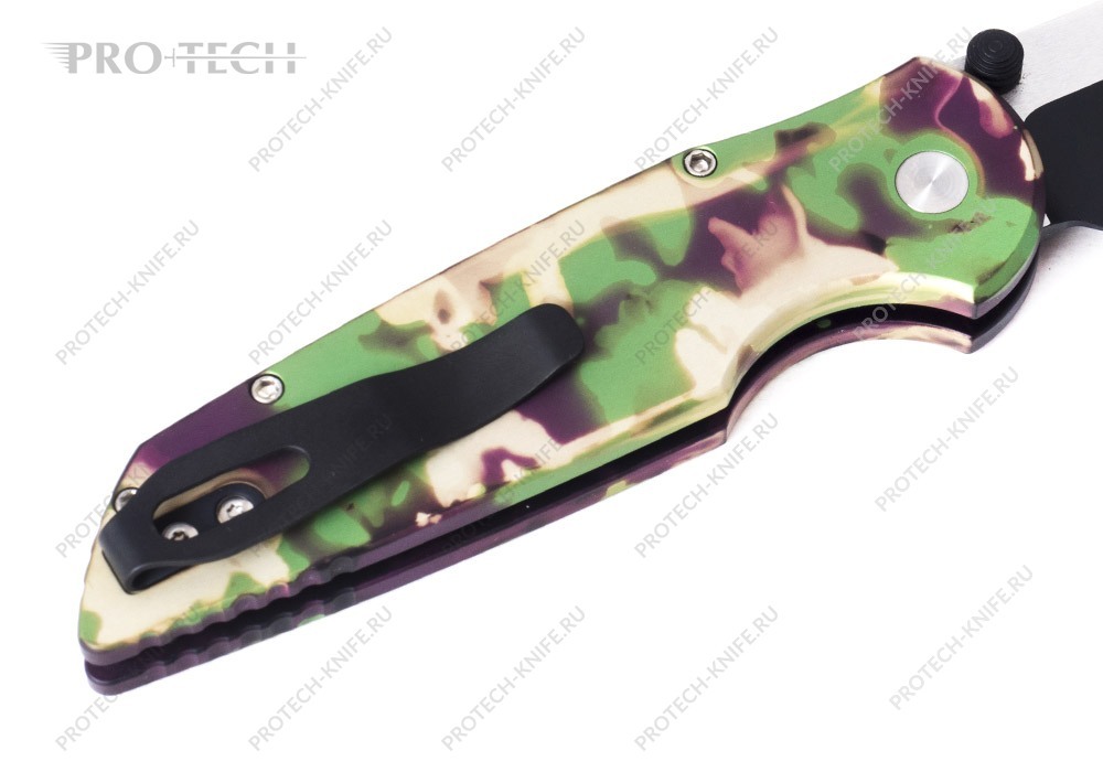 Нож Pro-Tech TR-3 Integrity KW Exclusive Mardi Gras Camo 2 Tone - фотография 