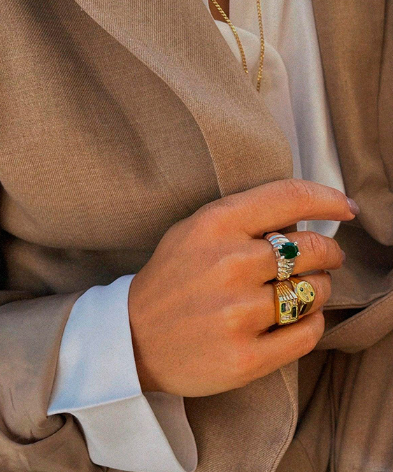 Кольцо PERETTI GOLD